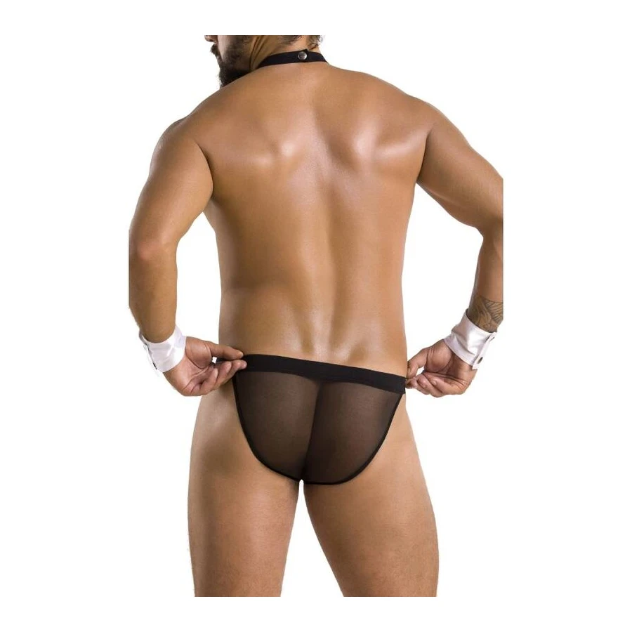 PASSION - 036 SLIP ALFROJO NERO L/XL